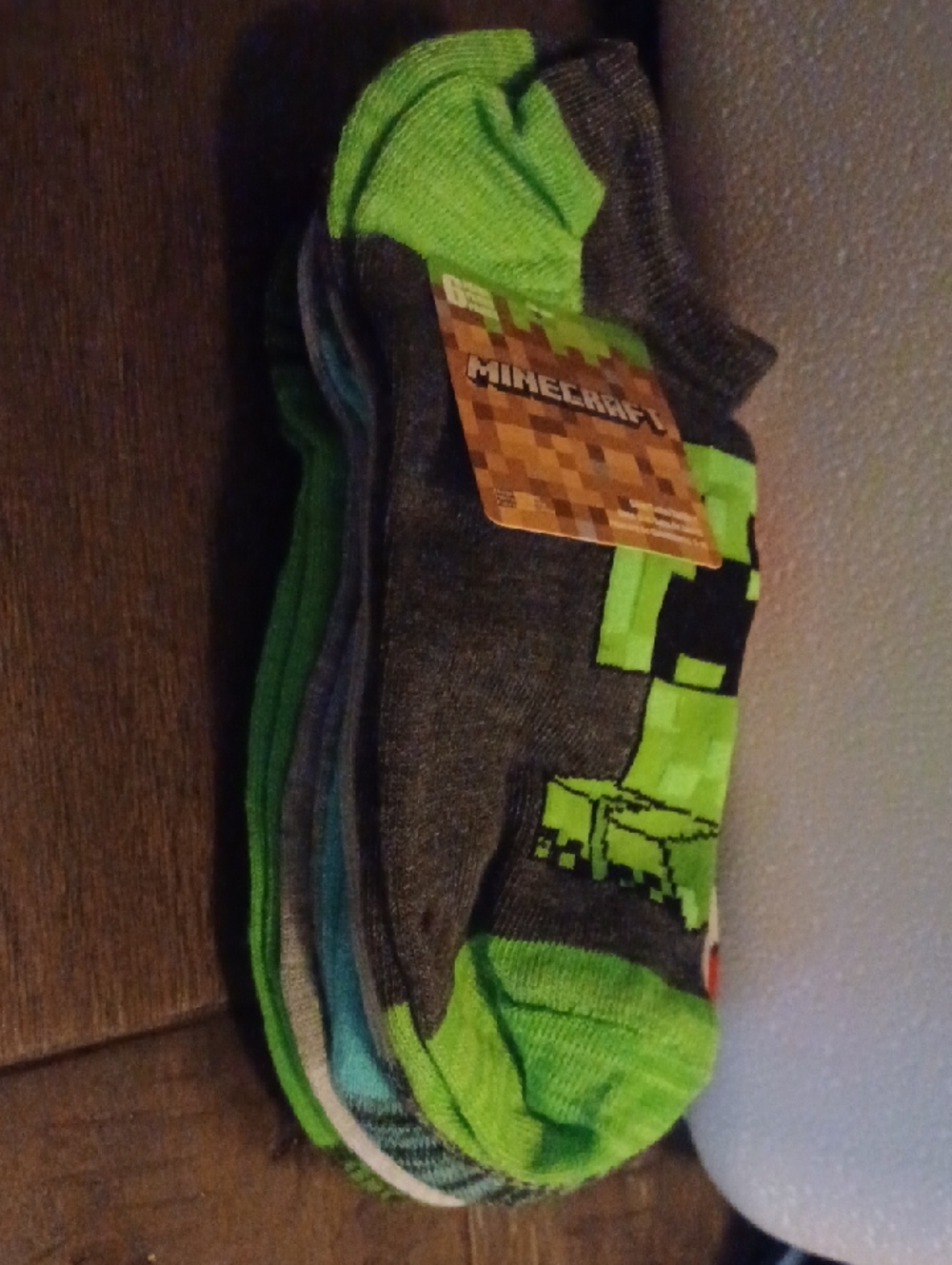Men's Crew Socks - Green Graphic Set